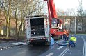 VU Muellwagen umgestuerzt Koeln Buchforst Heidelbergerstr P218